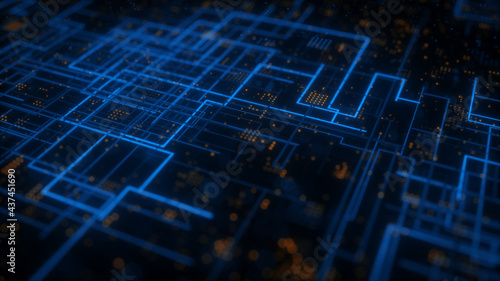 circuit board background