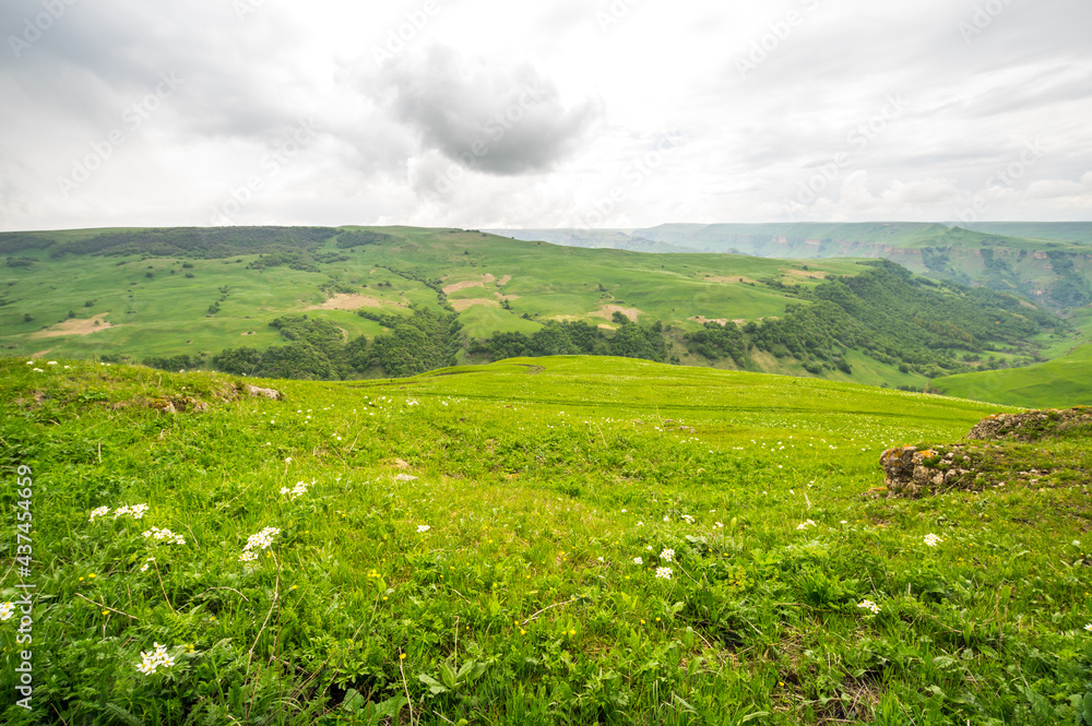 Panoramic view of the Bermamyt Plateau Panoramic view of the Bermamyt Plateau