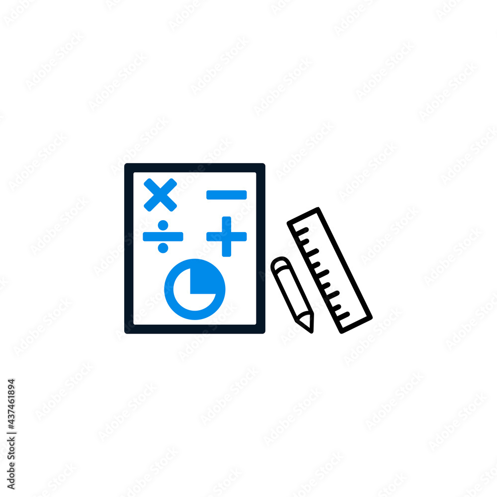 creative bookkeeping colorful icon creative bookkeeping colorful icon