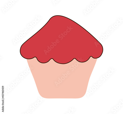cupcake with frosting