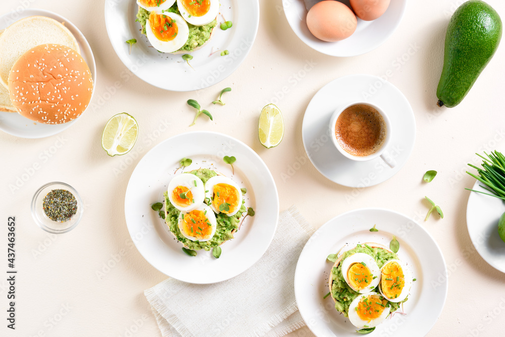 Avocado egg sandwiches Avocado egg sandwiches