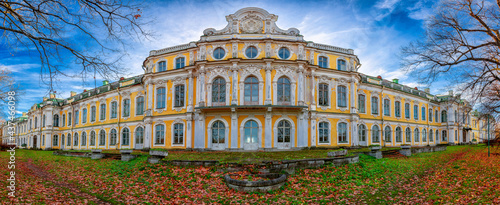 historical estate Znamenka Palace in St. Petersburg Russia