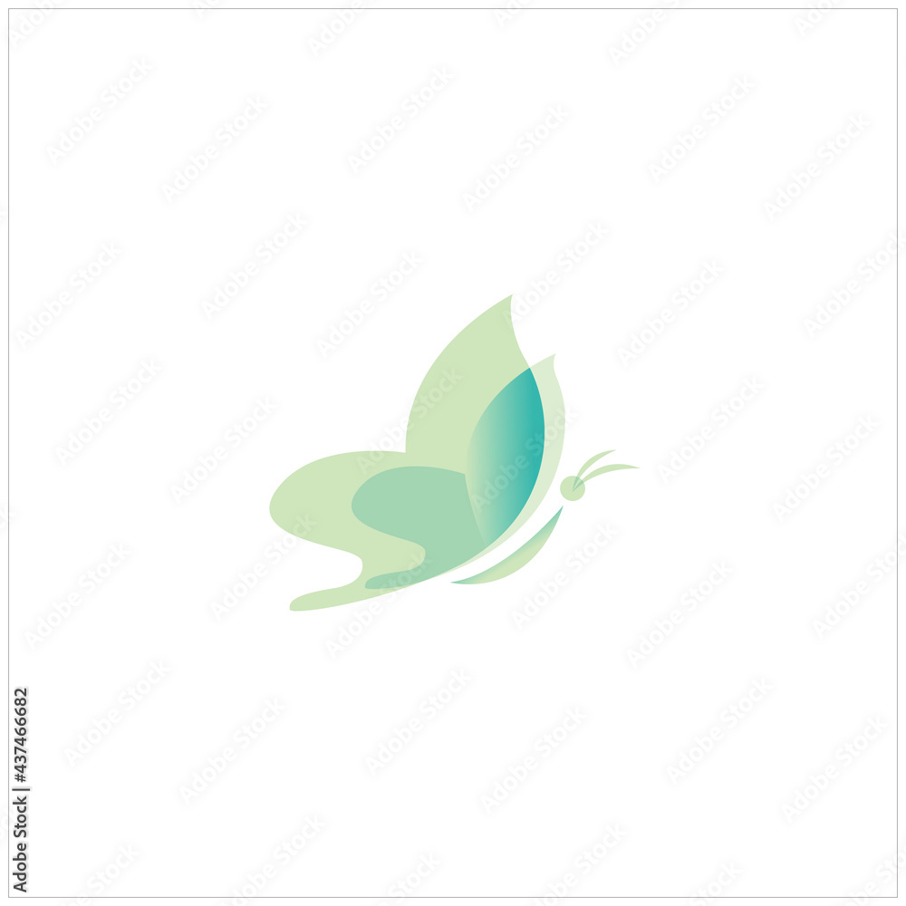 simple and elegant butter fly light green color simple and elegant butter fly light green color