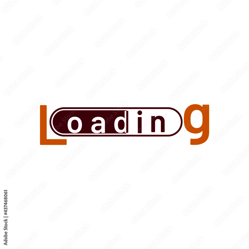 Loading Logo Letter Design Template Elements Loading Logo Letter Design Template Elements