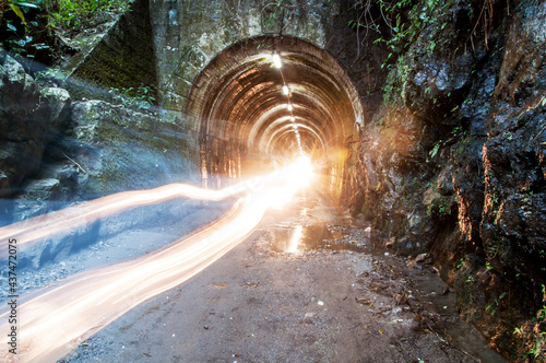 Túnel que chora, Santa Rita de Jacutinga, Brasil photo