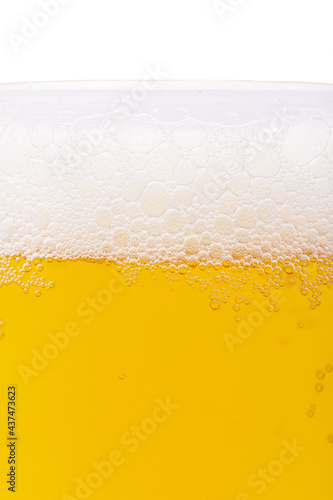 vaso de cerveza primer plano