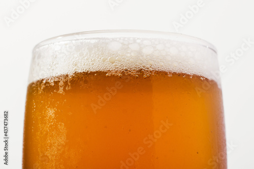 vaso de cerveza primer plano photo