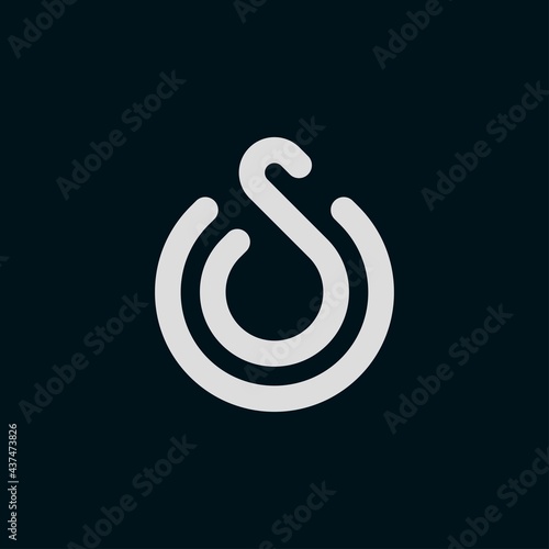 Initial letter S logo design inspiration vector template