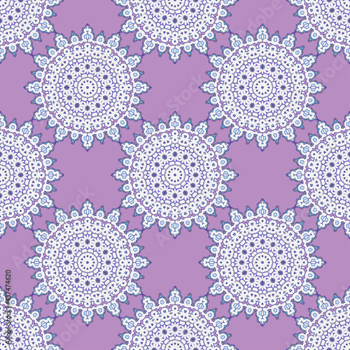 Abstract geometric seamless pattern. Vector illustration.