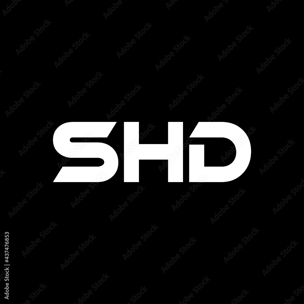 SHD letter logo design with black background in illustrator, vector logo modern alphabet font overlap style. calligraphy designs for logo, Poster, Invitation, etc. SHD letter logo design with black background in illustrator, vector logo modern alphabet font overlap style. calligraphy designs for logo, Poster, Invitation, etc.