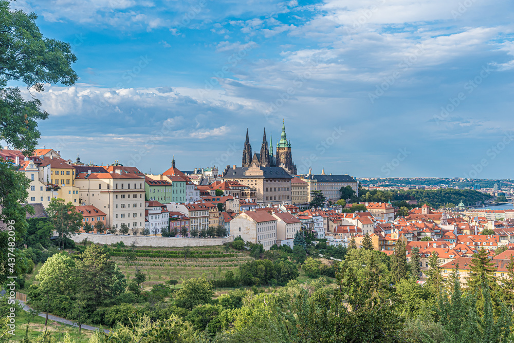 Prague castle and Historicl buildings