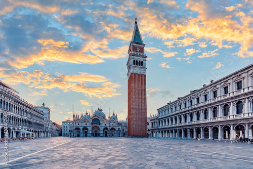 St Mark's Square in Venice city