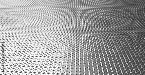 Abstract background of steel with pattern space for design