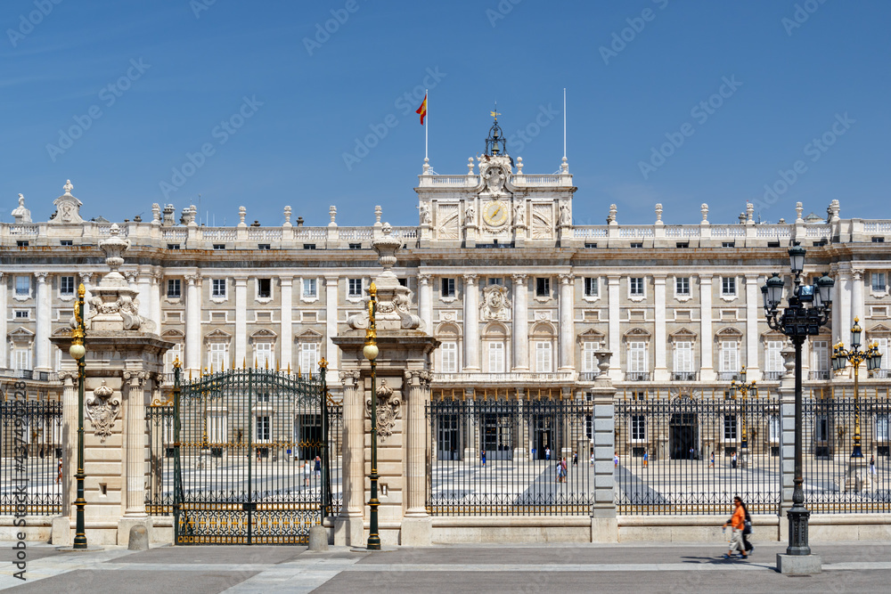 The Royal Palace of Madrid, Spain