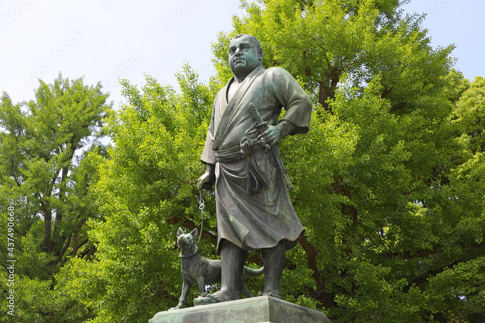 上野恩賜公園の西郷隆盛像