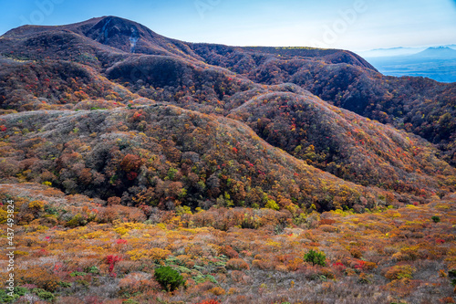 秋の山の紅葉 © 貴晴 井上
