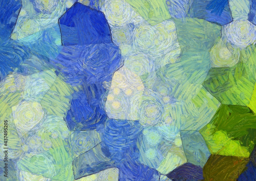 Abstract oil painting background Impressionist style illustrated to create designs. Abstract oil painting background Impressionist style illustrated to create designs.