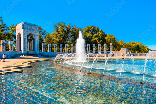 World War II Memorials, Washington D.C., USA,
