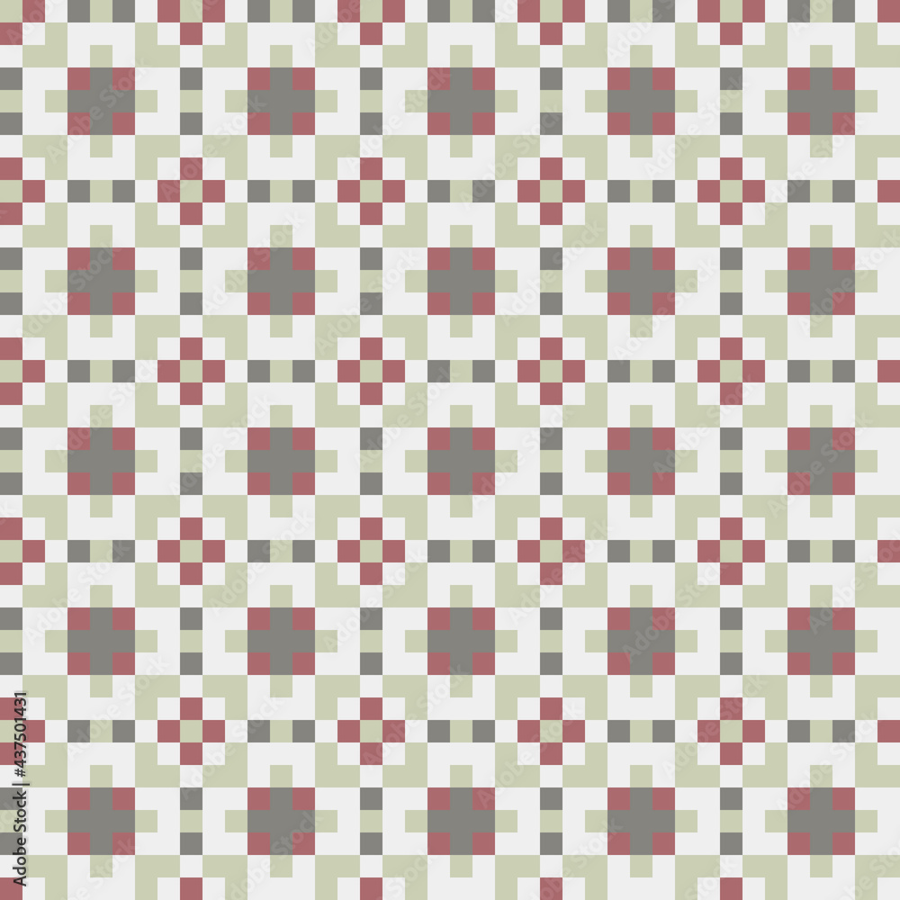 Abstract Cross Pattern generative computational art illustration Abstract Cross Pattern generative computational art illustration