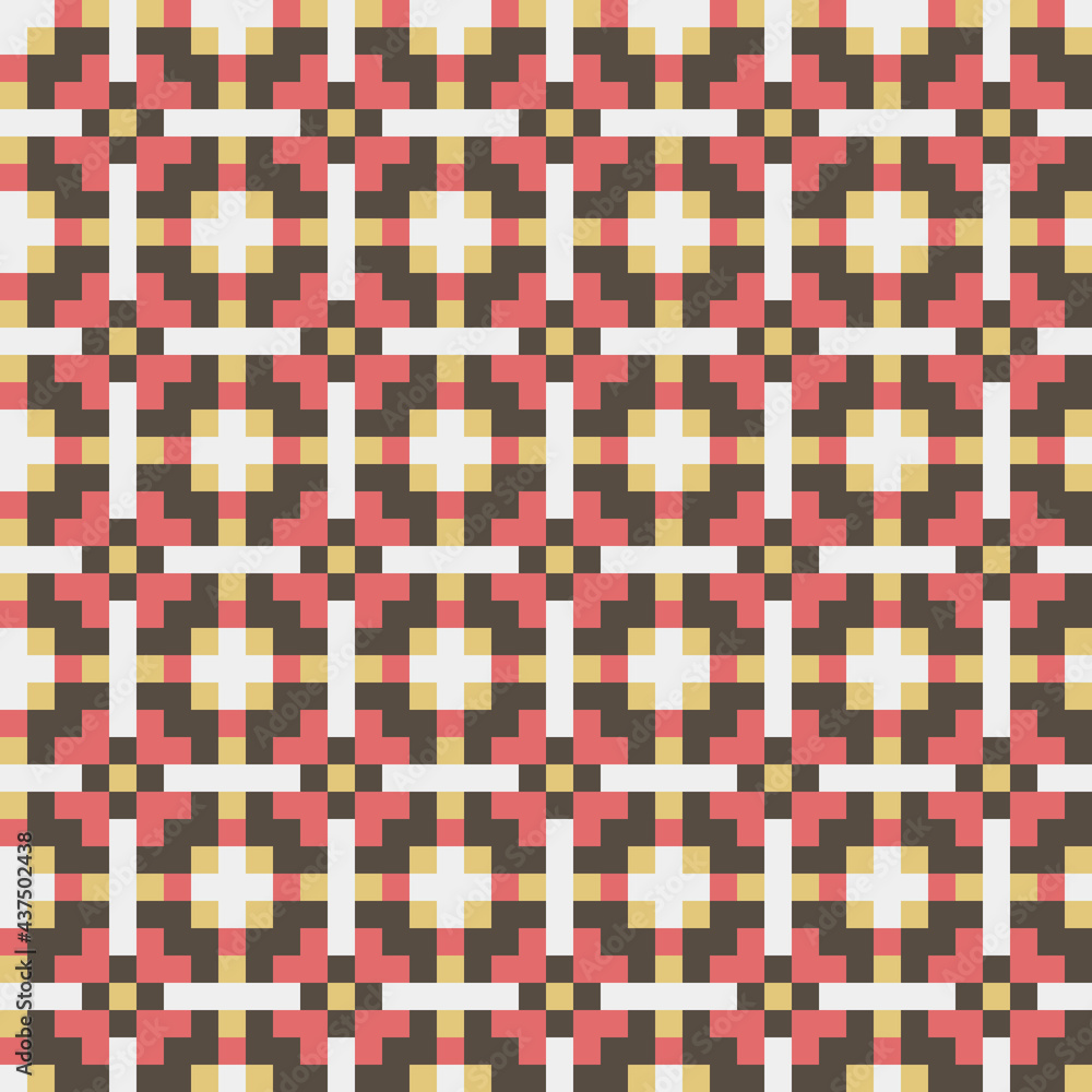 Abstract Cross Pattern generative computational art illustration Abstract Cross Pattern generative computational art illustration