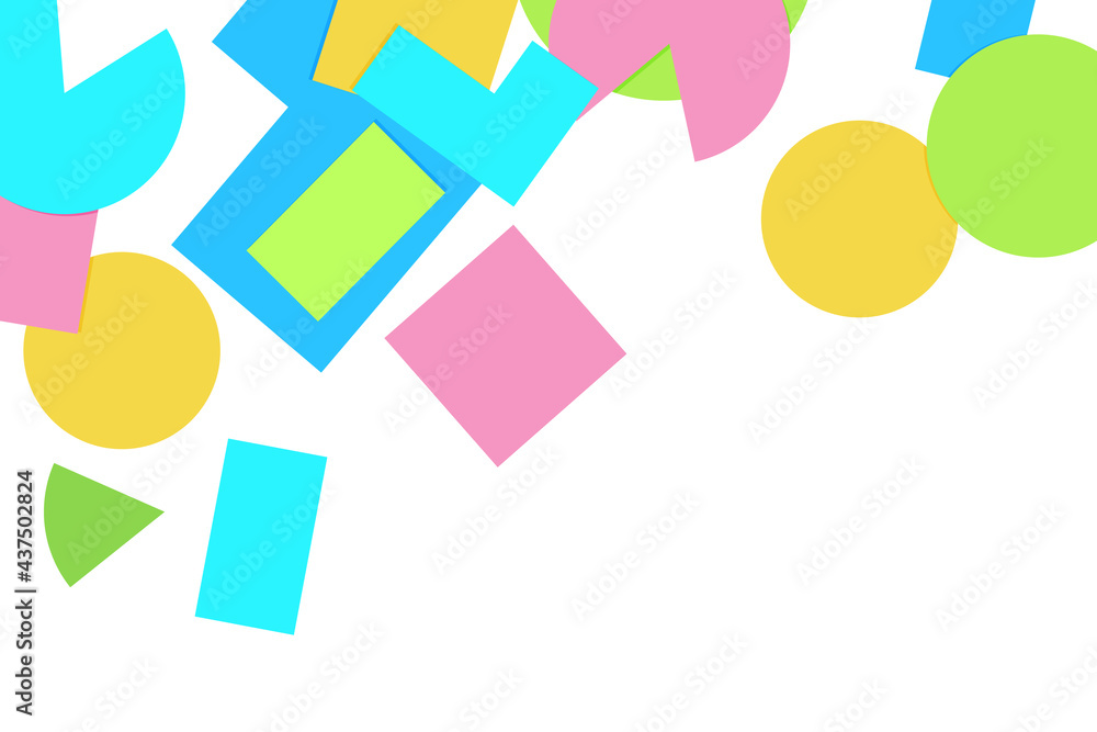 Futuristic cover design for notebook paper, copybook brochures, book, magazine, print. Geometric abstract background with multicolor elements. Colored pattern with shapes Futuristic cover design for notebook paper, copybook brochures, book, magazine, print. Geometric abstract background with multicolor elements. Colored pattern with shapes