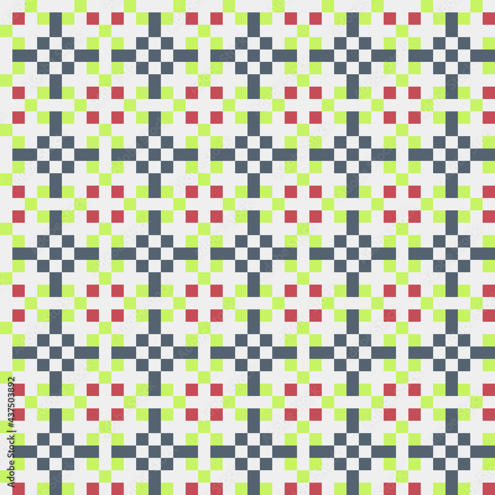 Abstract Cross Pattern generative computational art illustration Abstract Cross Pattern generative computational art illustration