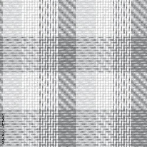 White Asymmetric Plaid textured Seamless Pattern