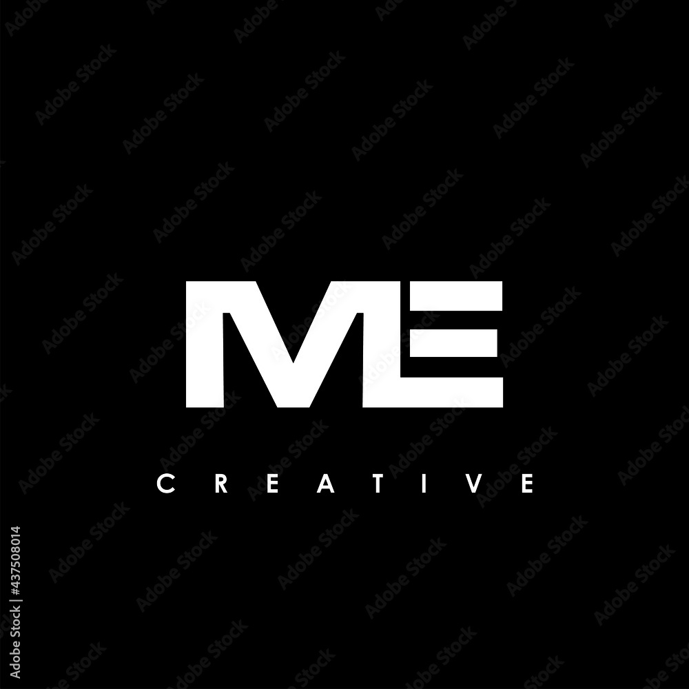 ME Letter Initial Logo Design Template Vector Illustration ME Letter Initial Logo Design Template Vector Illustration