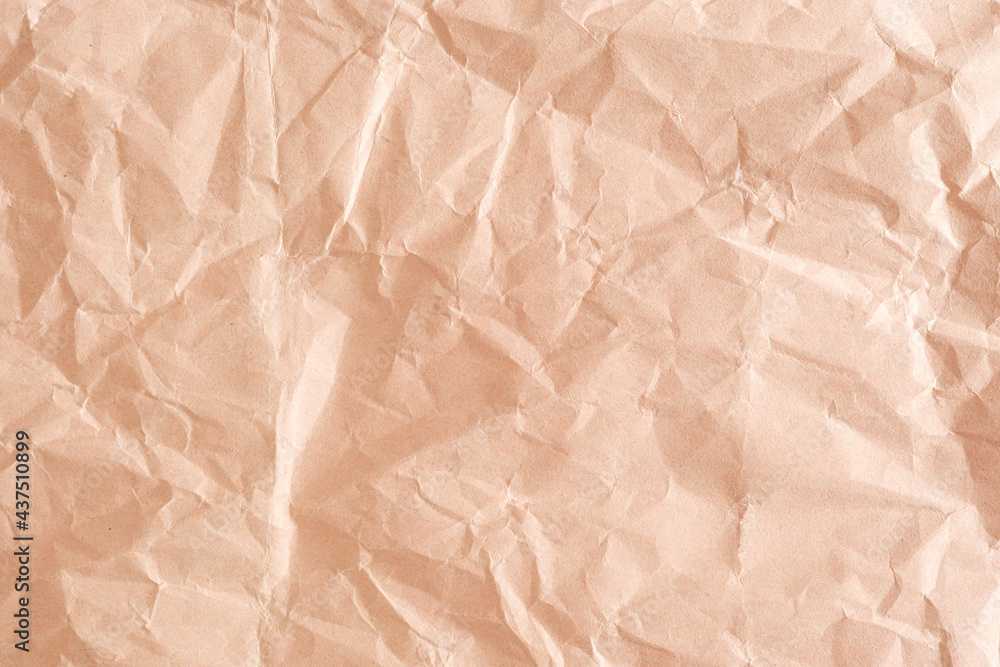 Fototapeta premium pink pastel crumpled paper texture background