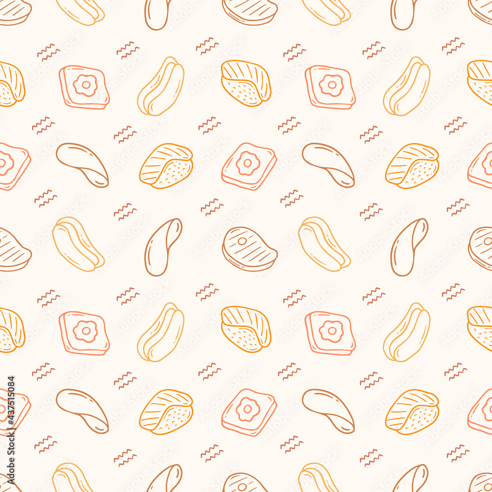 food seamless pattern template food seamless pattern template