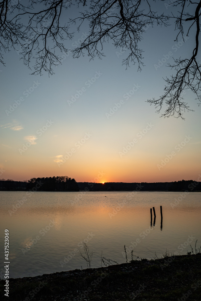 lake sunset lake sunset