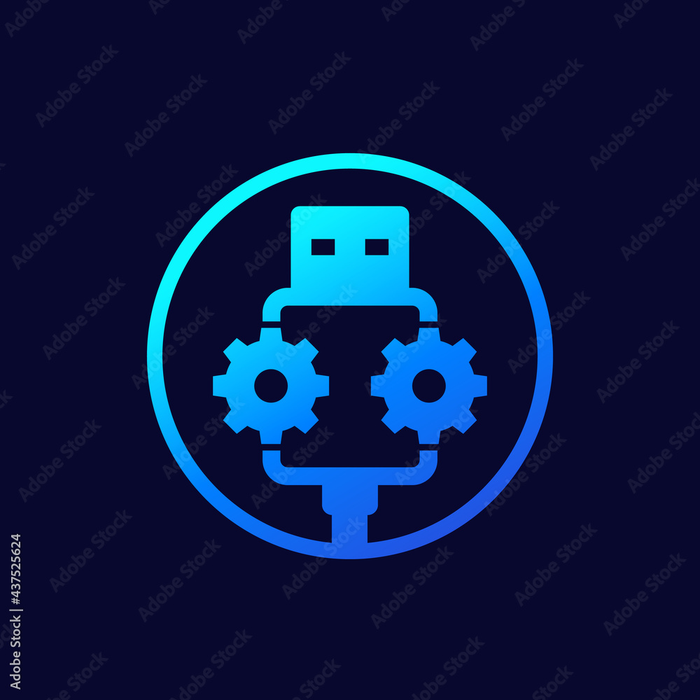 usb service cable icon for web usb service cable icon for web