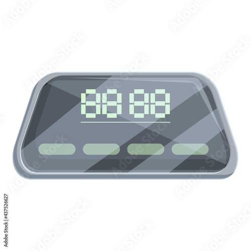 Taximeter service icon. Cartoon of Taximeter service vector icon for web design isolated on white background