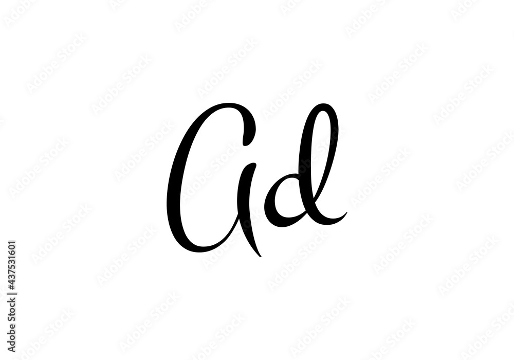 this is a latter AD logo icon this is a latter AD logo icon
