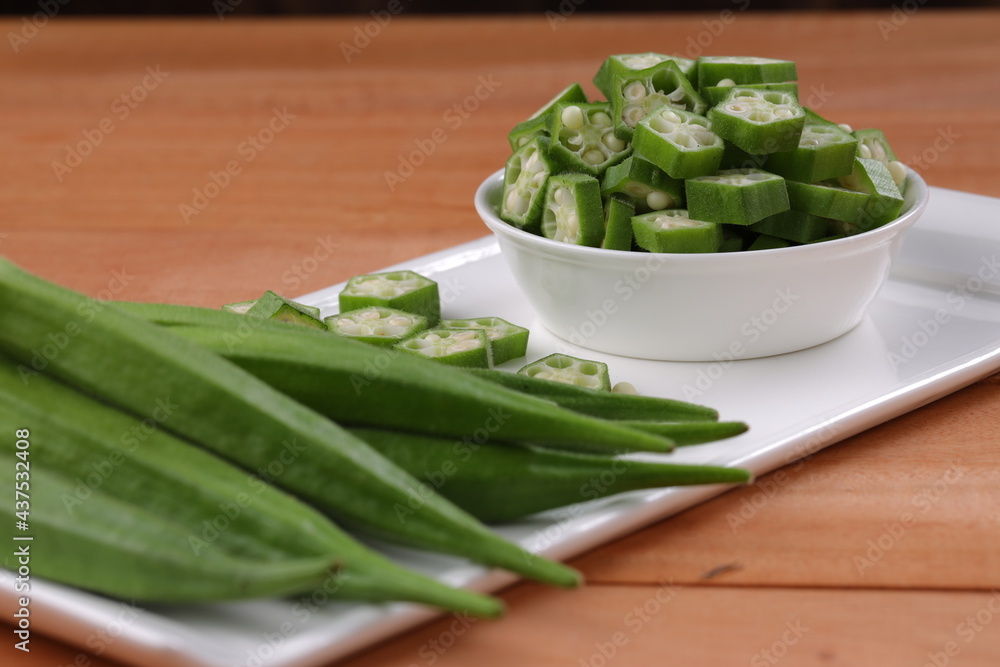 Lady's finger or Okra Lady's finger or Okra