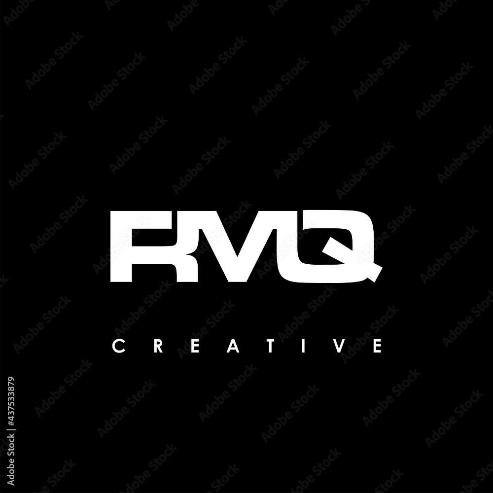 RMQ Letter Initial Logo Design Template Vector Illustration RMQ Letter Initial Logo Design Template Vector Illustration