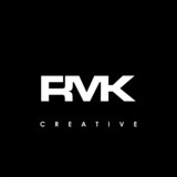 RMK Letter Initial Logo Design Template Vector Illustration