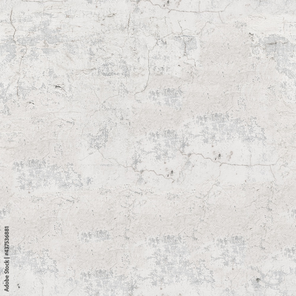 white concrete wall background texture, seamless 4K