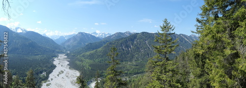 Karwendelpanorama vom Rißsattel