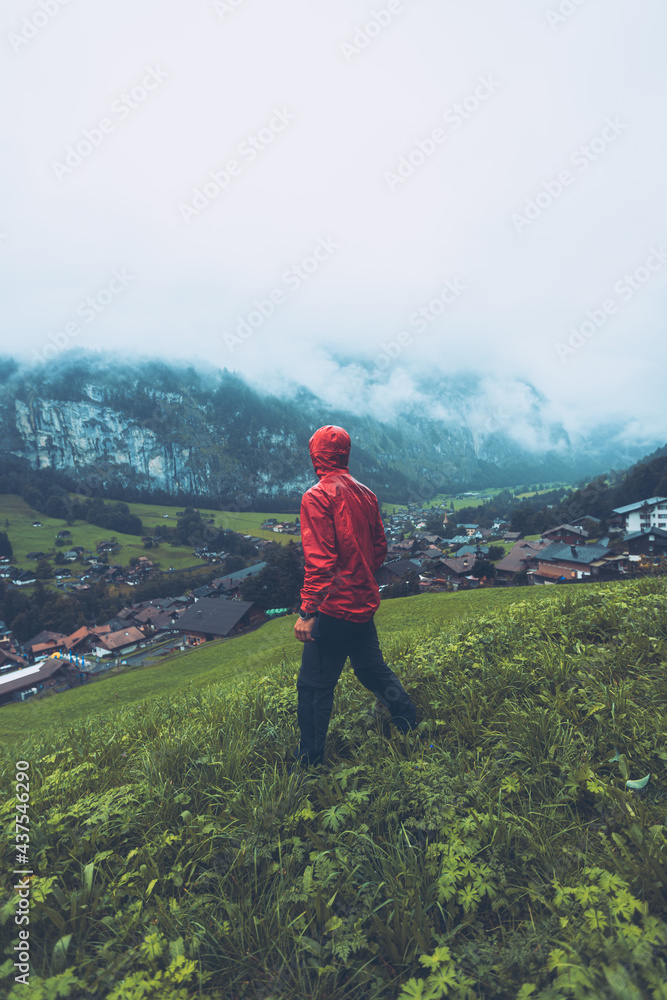 Naklejka premium NATURE TRAVEL HIKING OUTDOORS