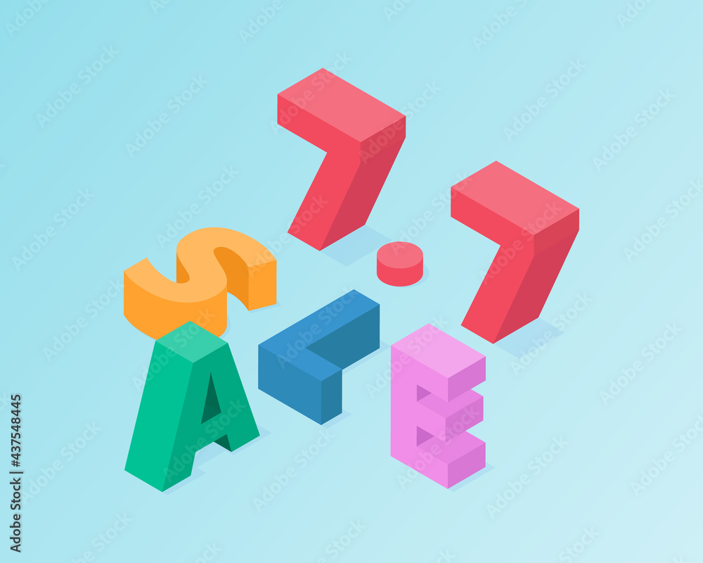 7.7 sale promotion banner in isometric vector illustration. Trendy design template for advertisement, social media, business, fashion ads, etc. 7.7 sale promotion banner in isometric vector illustration. Trendy design template for advertisement, social media, business, fashion ads, etc.