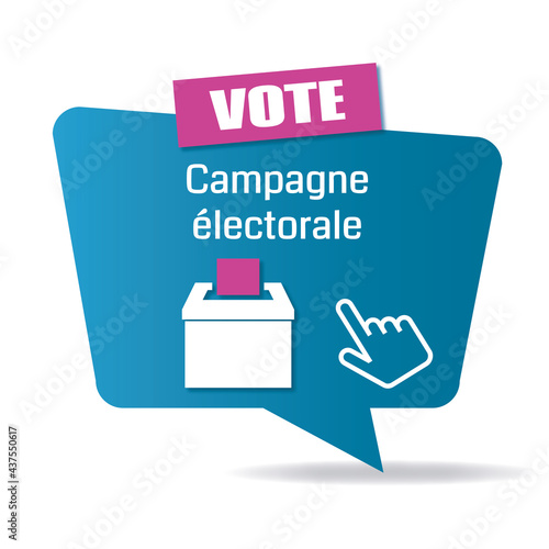 Logo campagne électorale.