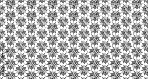 seamless abstract geometric monochrome pattern-6ha