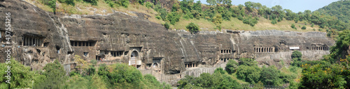 Ajanta and Ellora Caves Structure of India photo