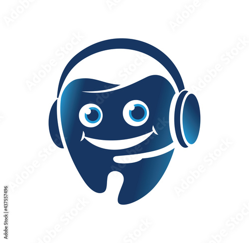 Dental care logo design illustration vector eps format , suitable for your design needs, logo, illustration, animation, etc.