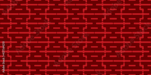 Traditional Japanese background. Seamless pattern.Vector. 伝統的な和風パターン
