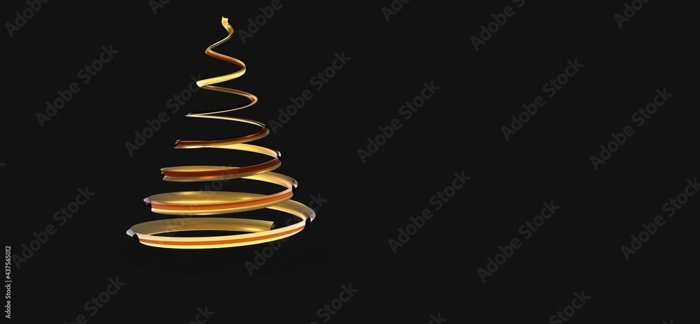 merry christmas card modern 3d minimal tree merry christmas card modern 3d minimal tree