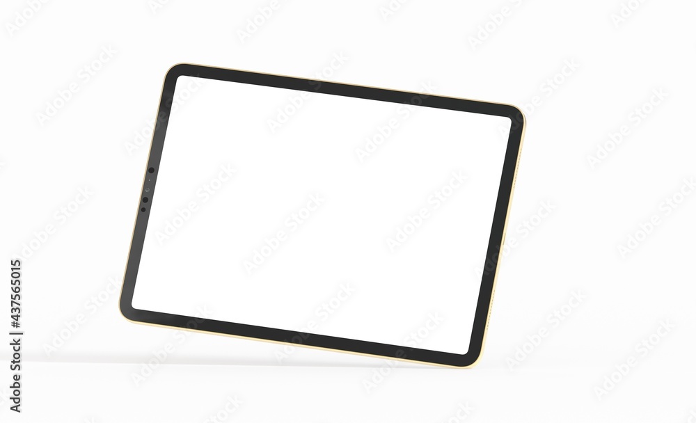 Tablet pc computer with blank screen 3d Tablet pc computer with blank screen 3d