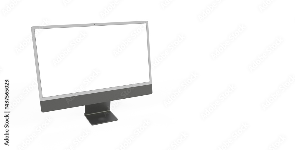 Copy of Realistic Computer, 3D Monitor, in Imac style isolated. dark grey black Copy of Realistic Computer, 3D Monitor, in Imac style isolated. dark grey black
