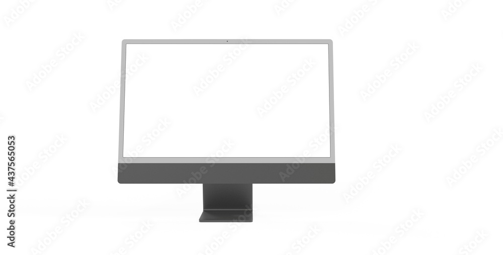 Copy of Realistic Computer, 3D Monitor, in Imac style isolated. dark grey black Copy of Realistic Computer, 3D Monitor, in Imac style isolated. dark grey black